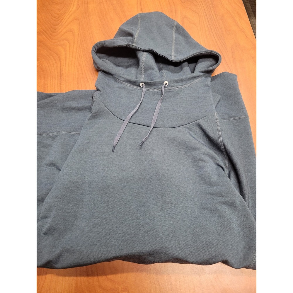 Nike Dri-FIT Wool Blend Stay Warm Training Hoodie Blue 575535-479 Womens Medium